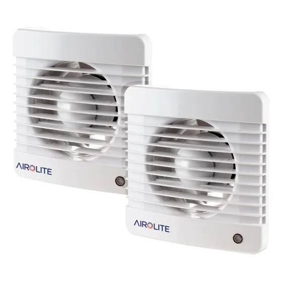 Pack X2 Extractor Airolite 100mk Turbo Color Blanco