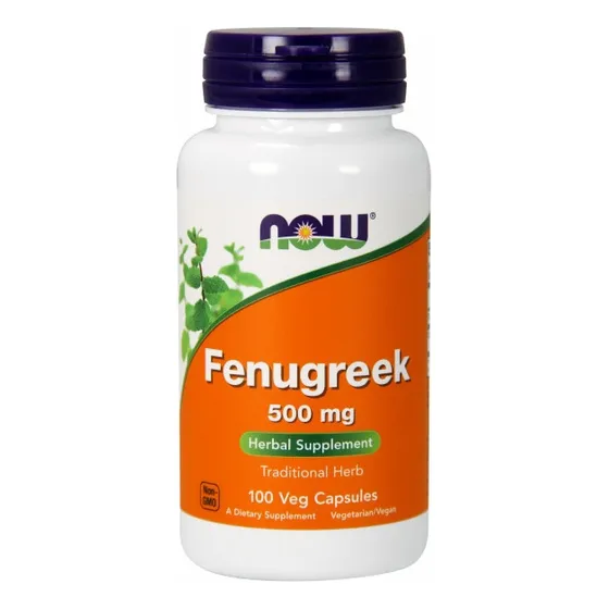 250 Cápsulas Vegetales De Fenogreco De Supplement Now Foods