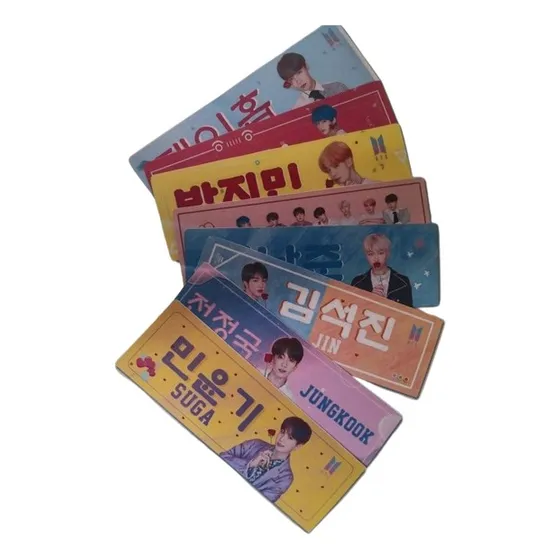8 Separadores De Lectura Gigantes Bts Bt21 Kpop