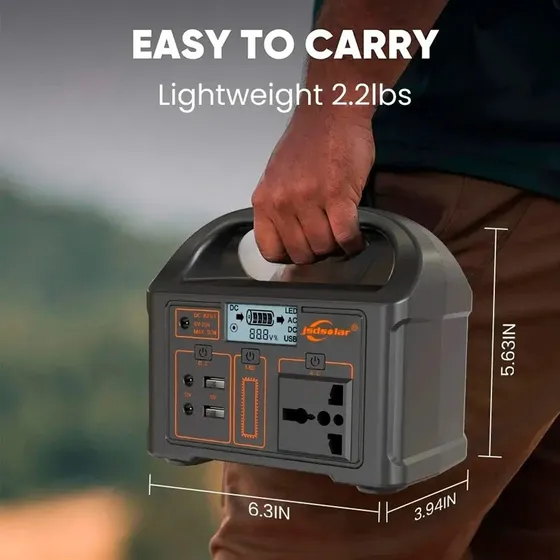Estacion Energía Batería Portátil 24000mah Usb/12v/110v/100w