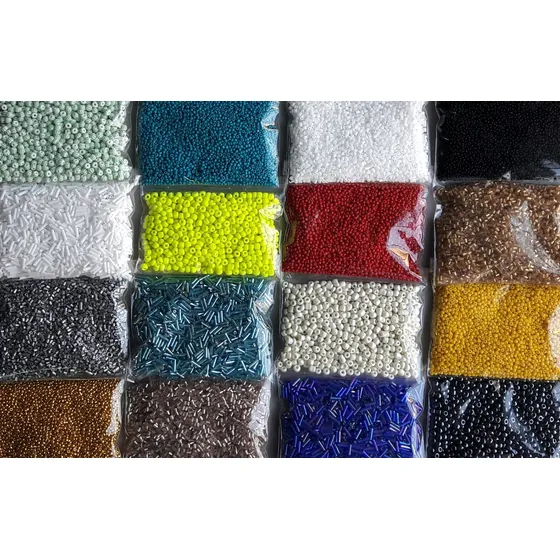 Kit Vidrilhos + Pérolas Cores Sortidas
