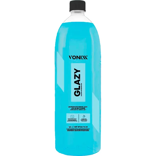 Limpa Vidros 4 Em 1 Redutor Atrito Risco Glazy 1,5l Vonixx