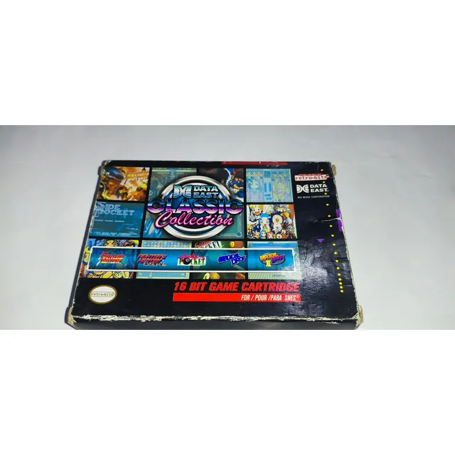 Data East Classic Collection Cartucho Nintendo Super Nes