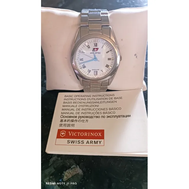 Reloj Swiss Army Original Hypertec Para Caballero