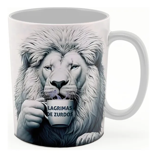 Taza De Ceramica - Lagrimas De Zurdos Leon Milei Presidente