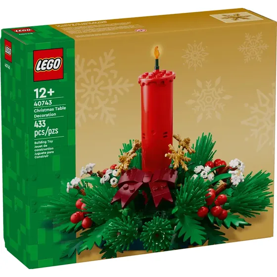 Lego 40743 Centro De Mesa Navideño