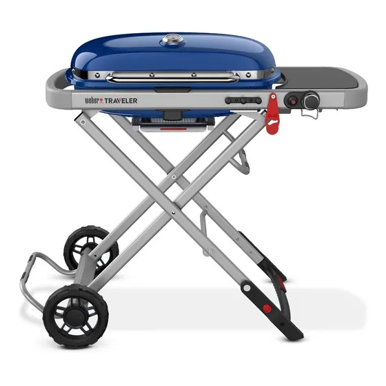 Asador Weber Traveler Azul