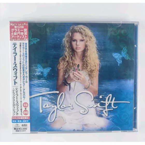 Cd + Dvd Taylor Swift-taylor Swift(japonês, Lacrado,cd E Dvd