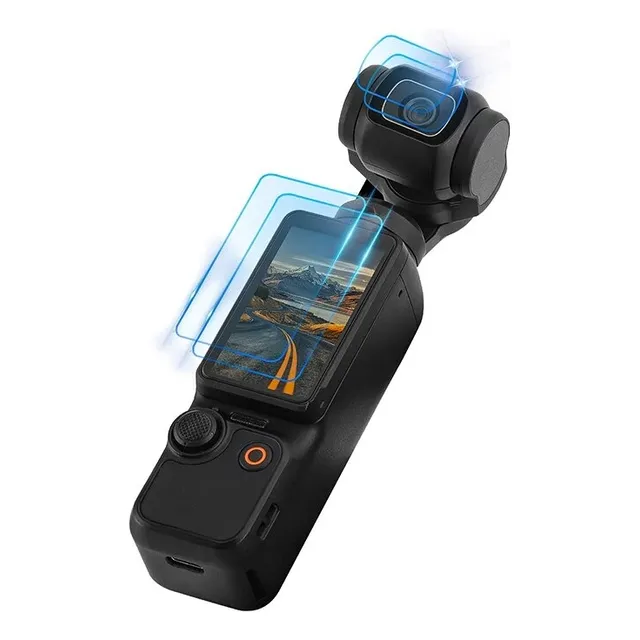 Laminas Vidrio Templado Para Dji Osmo Pocket 3 - Telesin