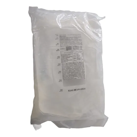 Gasa Caja Baxter Peritoneal Solución Para Diálisis 8 Bolsa Amarillo