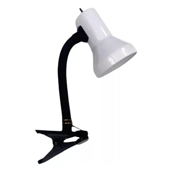 Lámpara De Escritorio Ikea Lite Blanco Tipo Clips