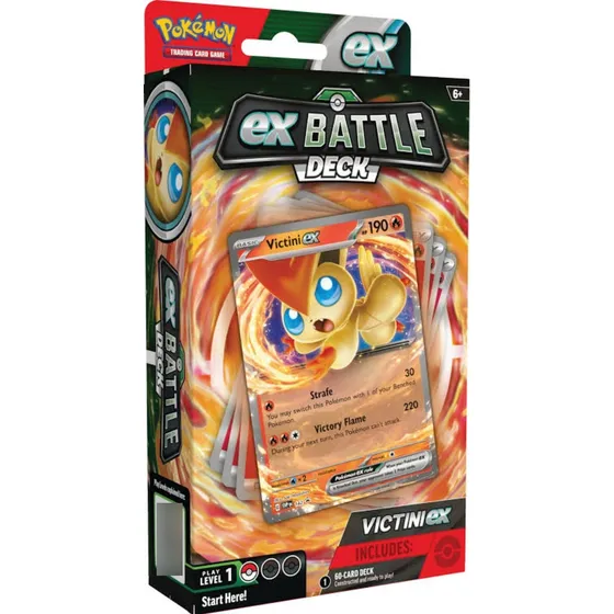 Pokemon Tcg Victini Ex Battle Deck Inglés