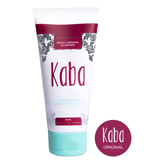 Kaba Crema Corporal Aclarante Antimanchas Original 60ml