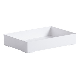 Bandeja Organizador Garrafas Bar Pia Banheiro 25x17x4,7 Cm Cor Branco Bandeja Organizador Garrafas Bar Pia Banheiro 25x17x4,7 Cm Cor Branco