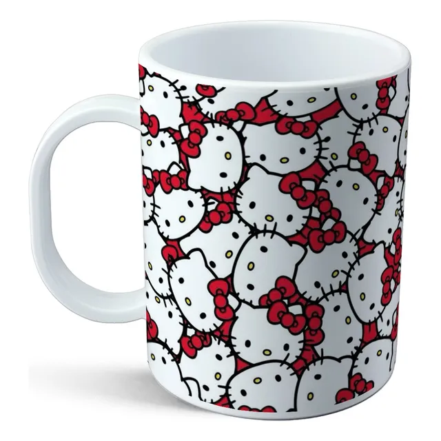 Taza De Plástico - Hello Kitty Collage