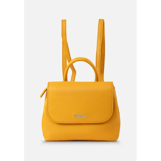 Mochila Pequeña Colección Capsula 73 Mustard Renzo Costa