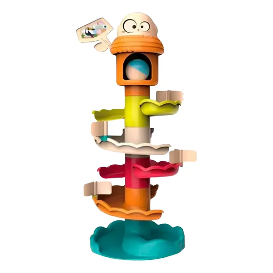 Juguete Bebes Torre De Pelota Didactico Aprendizaje Niños
