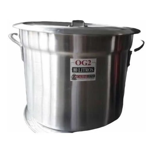 Olla Mondonguera 80 Litros Aluminio Zenit Tienda Fisica