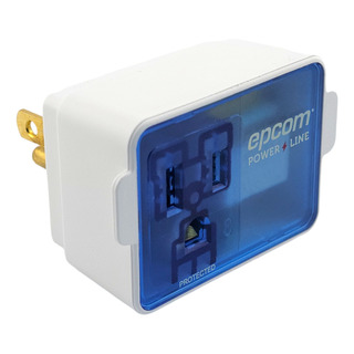 Supresor De Picos Portátil P/ Contacto De Pared 120vca 1800w Supresor De Picos Portátil P/ Contacto De Pared 120vca 1800w