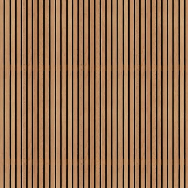 Papel De Parede Adesivo Ripas De Madeira Clara Lavável 5m