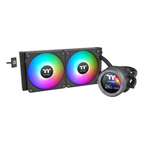 Enfriador de agua Thermaltake Th240 Ultra V2 Ex Argb, LED Argb de 240 mm