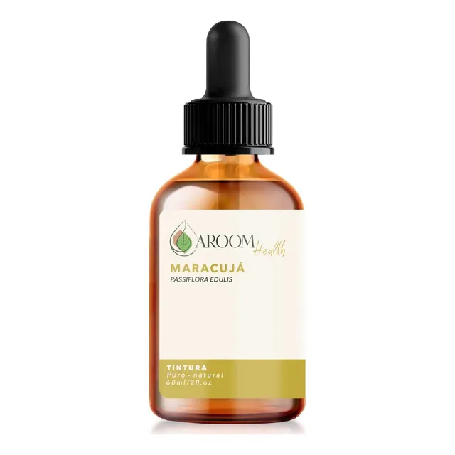 Tintura De Maracuja - Erva Em Gotas 60 Ml