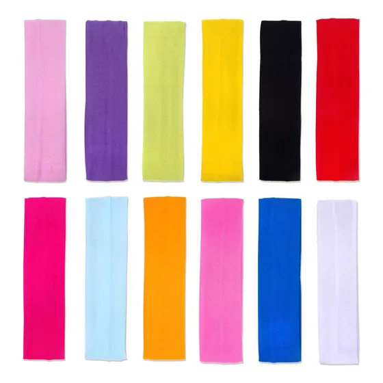 Banda De Cabello Vinchas Turbante Mujer Headwrap 12 Piezas