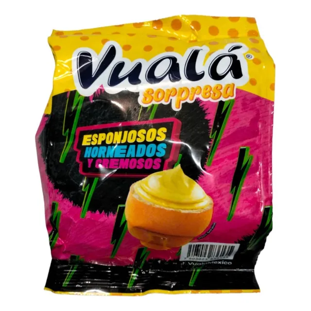 Vuala Sorpresa Relleno De Vainilla Caja De 60 Piezas