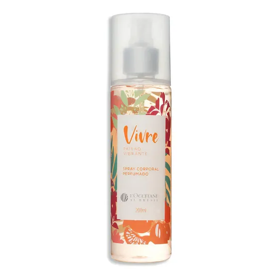 Spray Corporal Perfumado Paixão Vibrante 200ml