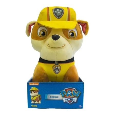 Patrulha Canina - Pelúcia Rubble 30cm - Sunny 1345 Colorido