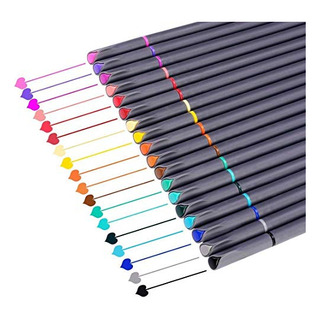 Plumones Boligrafos Marcadores De Colores Punta Fina Dibujo Plumones Boligrafos Marcadores De Colores Punta Fina Dibujo