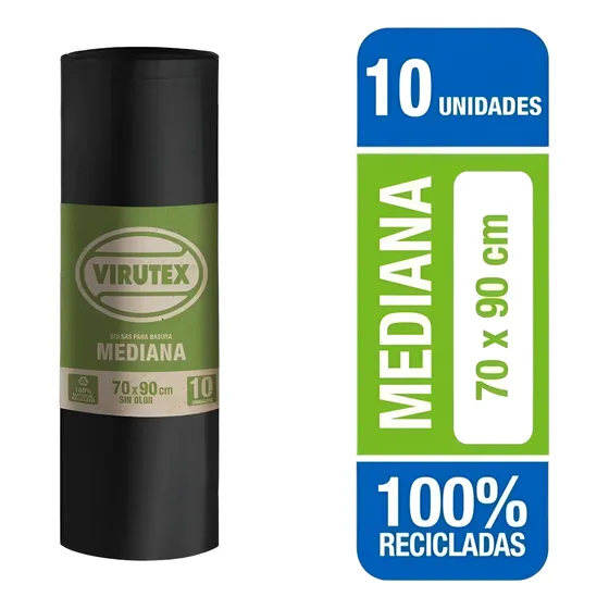 Bolsas De Basura Virutex 70 X 90 - S4023