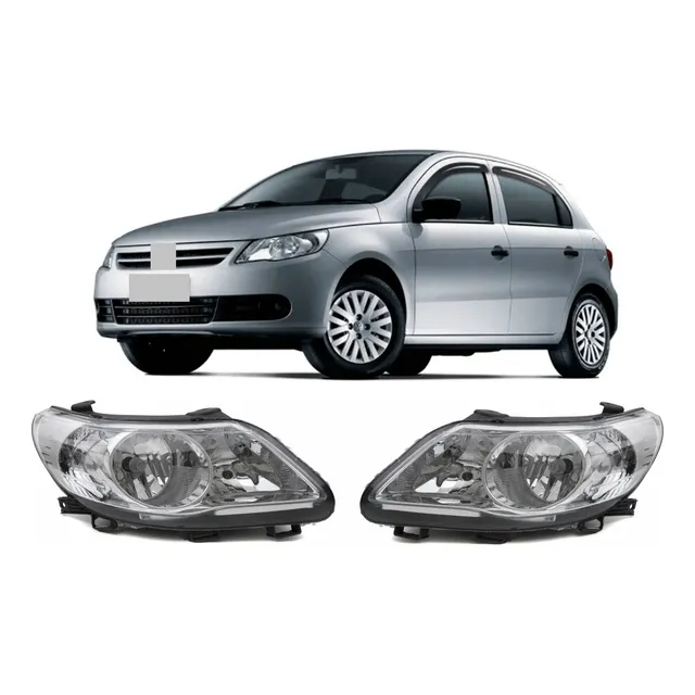 Par Farol Gol Voyage Saveiro G5 09 2010 2011 2012 Foco Duplo