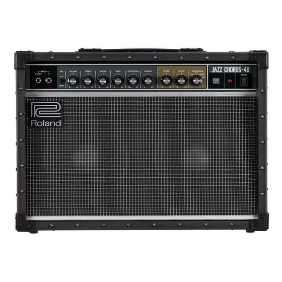 Amplificador Roland Jazz Chorus JC-40 Transistor para guitarra de 40W