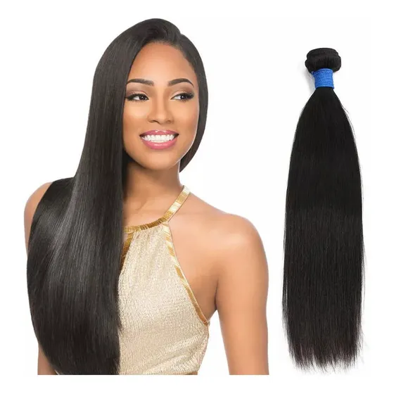 2 Cabelo Humano Liso Na Tela 50cm - 100 Gramas Promoção