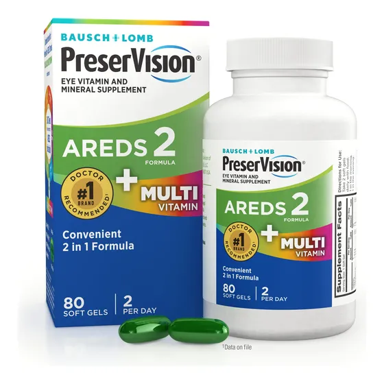 Suplemento Preservision Ards 2 Formula + Multivitamínico 80