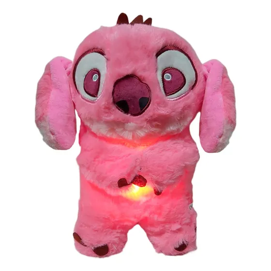 Peluche Angel C/luz Y Sonido Respira