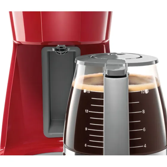Cafeteras De Goteo Bosch Tka3a034 Roja 1.25 Lts - Fama Color Rojo