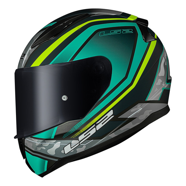Capacete Masculino Ls2 Ff353 Ufo Verde Cinza Esportivo Moto Capacete Masculino Ls2 Ff353 Ufo Verde Cinza Esportivo Moto