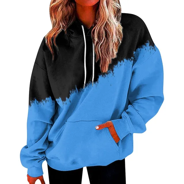 Sudadera Gran Tamaño Para Mujer Manga Larga Lindo Grafico