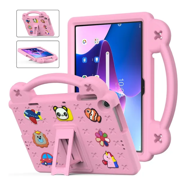 Funda Para Lenovo M10 Plus 3ra Gen 10.6 2022 Goma Osito