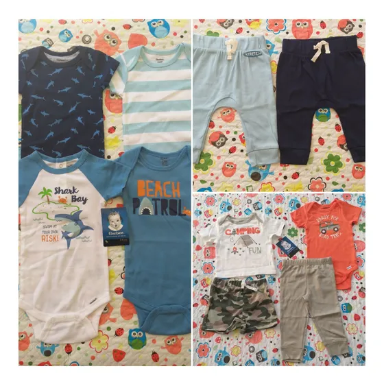Ropa Gerber 3a6 Meses 10 Piezas