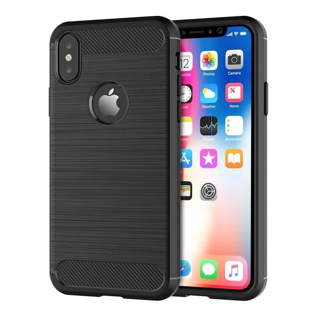 Estuche Con Fibra De Carbono Para iPhone 8/7 Al Mejor Precio