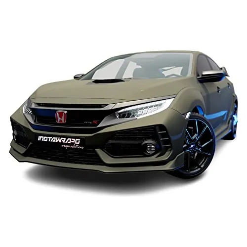 Envoltura De Coche 3m 1080 M26, Verde Militar Mate, 5 Pies X