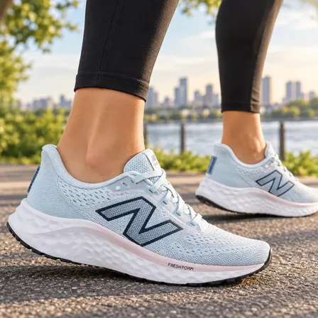 Tênis New Balance Feminino Fresh Foam Corrida Caminhada 