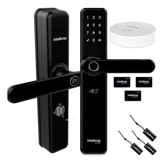 Hub De Automação Ica 1001 + Fechadura Smart Ifr 7000 