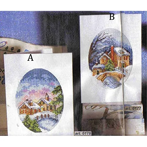 Popular Juego Completo Tarjeta Punto Cruz Para Casa 