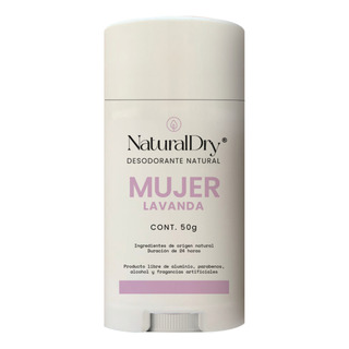 Desodorante Natural Mujer En Barra Naturaldry - Lavanda Desodorante Natural Mujer En Barra Naturaldry - Lavanda