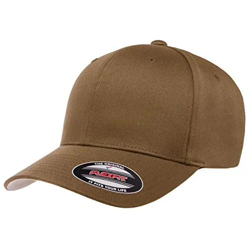 Flexfit Hombres Gorros De Béisbol, Coyote Marrón, T15lr