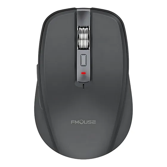 Mouse Bluetooth Recarregável Para Macbook Air Pro M1 M2 Cor Preto